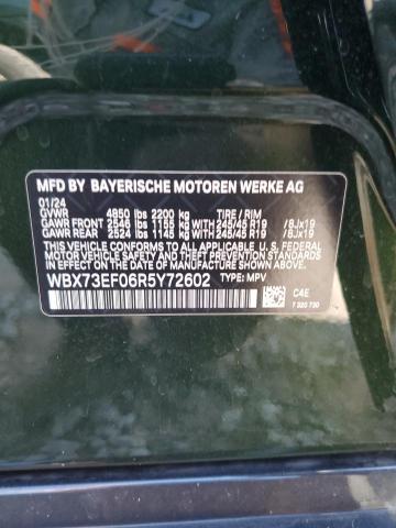 WBX73EF06R5Y72602 - 2024 BMW X1 XDRIVE28I GREEN photo 12