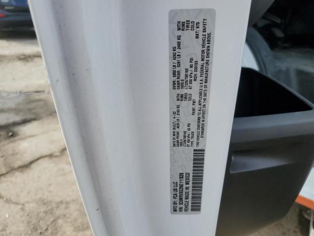 3C6MRVXG2NE111839 - 2022 RAM PROMASTER 3500 HIGH Beyaz fotoğraf 13
