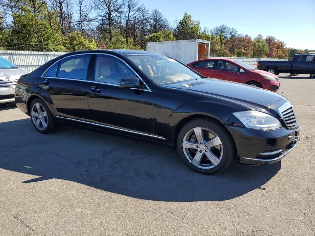 WDDNG9EB3DA531571 - 2013 MERCEDES-BENZ S 550 4MATIC BLACK photo 4