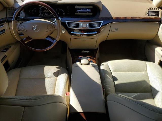 WDDNG9EB3DA531571 - 2013 MERCEDES-BENZ S 550 4MATIC BLACK photo 8