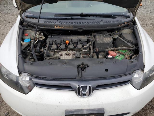 2HGFG12876H582070 - 2006 HONDA CIVIC EX WHITE photo 11