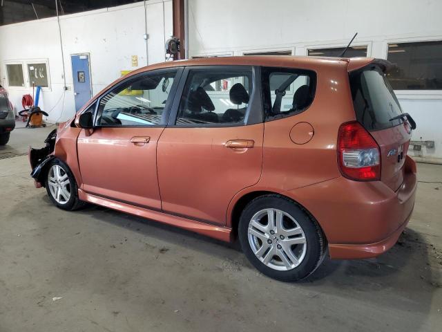 JHMGD38608S015433 - 2008 HONDA FIT SPORT 橙色 照片 2
