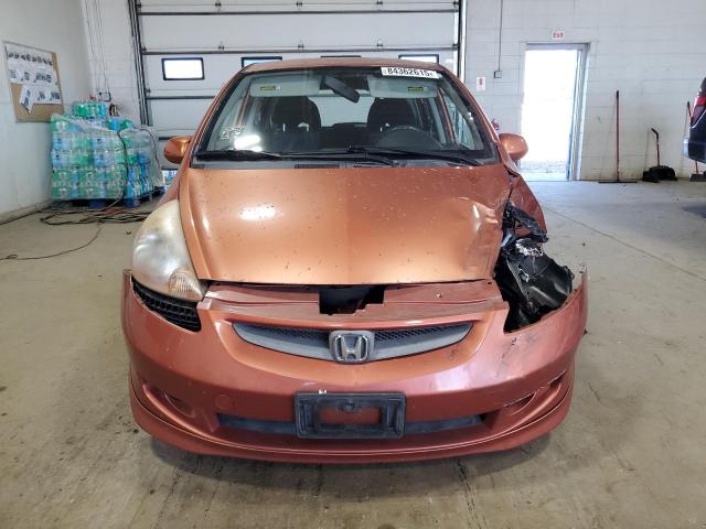 JHMGD38608S015433 - 2008 HONDA FIT SPORT 橙色 照片 5