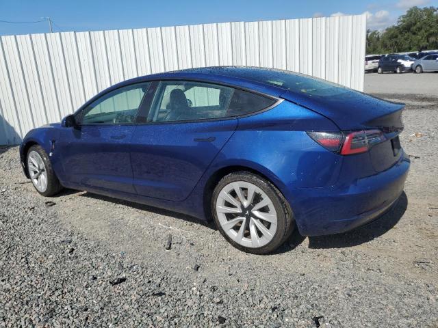 5YJ3E1EAXNF371956 - 2022 TESLA MODEL 3 Mavi foto 2