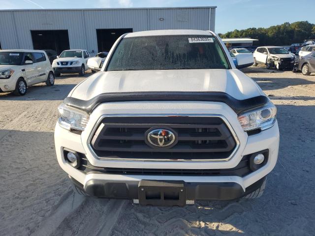 3TMAZ5CN7MM150513 - 2021 TOYOTA TACOMA DOUBLE CAB WHITE photo 5