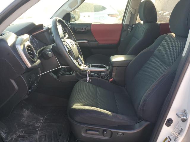 3TMAZ5CN7MM150513 - 2021 TOYOTA TACOMA DOUBLE CAB WHITE photo 7