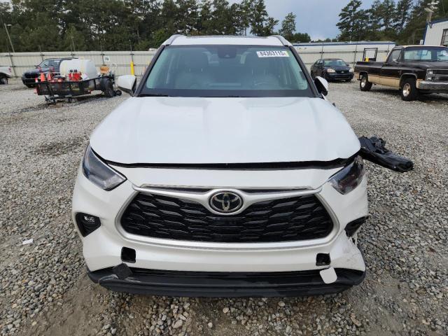 5TDHZRAH0NS554127 - 2022 TOYOTA HIGHLANDER XLE WHITE photo 5