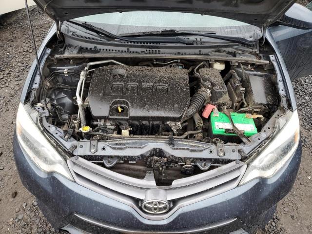 2T1BURHE6GC713311 - 2016 TOYOTA COROLLA L BLUE photo 11