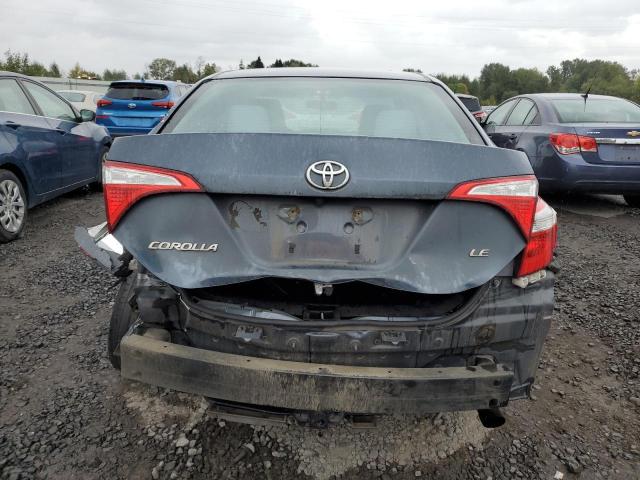 2T1BURHE6GC713311 - 2016 TOYOTA COROLLA L BLUE photo 6