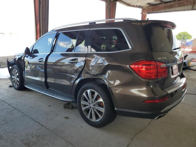 4JGDF6EE7FA496159 - 2015 MERCEDES-BENZ GL 450 4MATIC BROWN photo 2