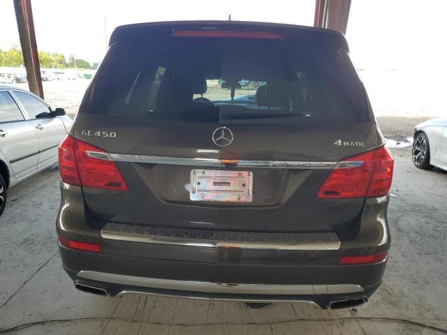 4JGDF6EE7FA496159 - 2015 MERCEDES-BENZ GL 450 4MATIC BROWN photo 6