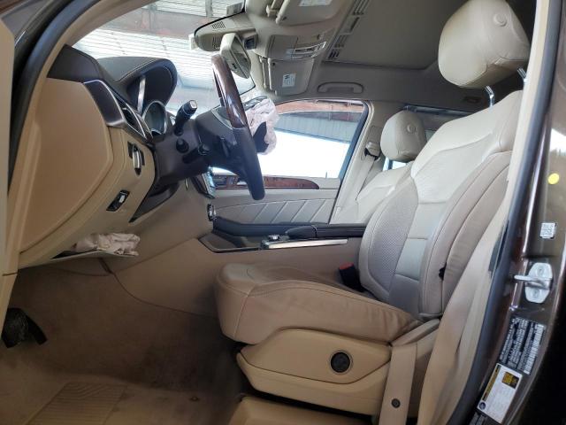 4JGDF6EE7FA496159 - 2015 MERCEDES-BENZ GL 450 4MATIC BROWN photo 7