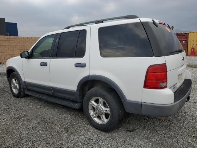 1FMZU63K63ZA98958 - 2003 FORD EXPLORER XLT 白色 照片 2