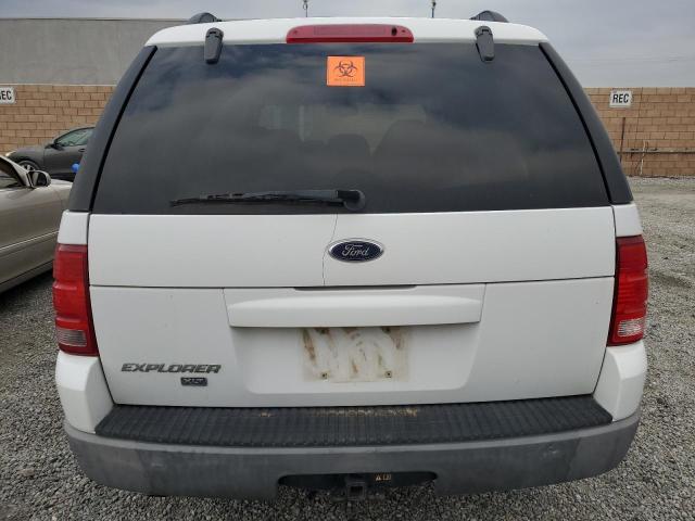 1FMZU63K63ZA98958 - 2003 FORD EXPLORER XLT 白色 照片 6