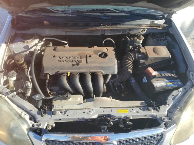 1NXBR32E85Z495309 - 2005 TOYOTA COROLLA CE Silber Foto 11