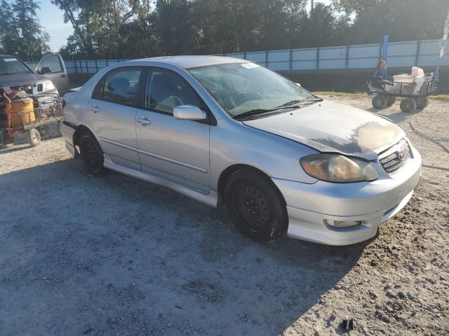 1NXBR32E85Z495309 - 2005 TOYOTA COROLLA CE Silber Foto 4