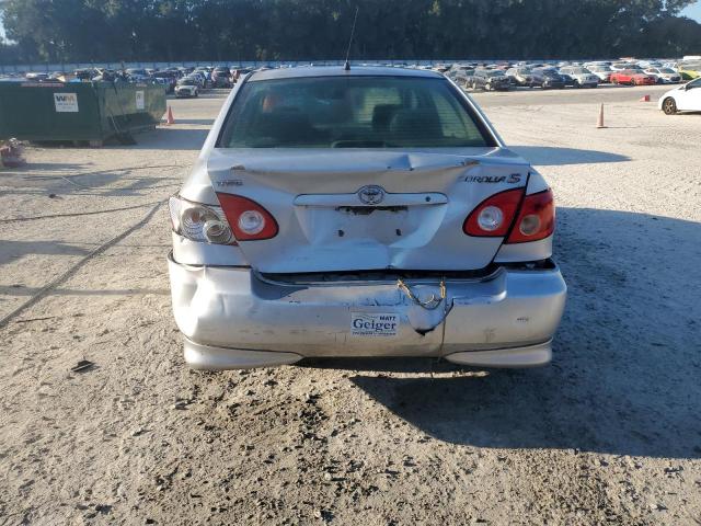 1NXBR32E85Z495309 - 2005 TOYOTA COROLLA CE Silber Foto 6