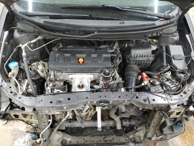 2HGFB2F99CH511391 - 2012 HONDA CIVIC EXL ნაცრისფერი ფოტო 11