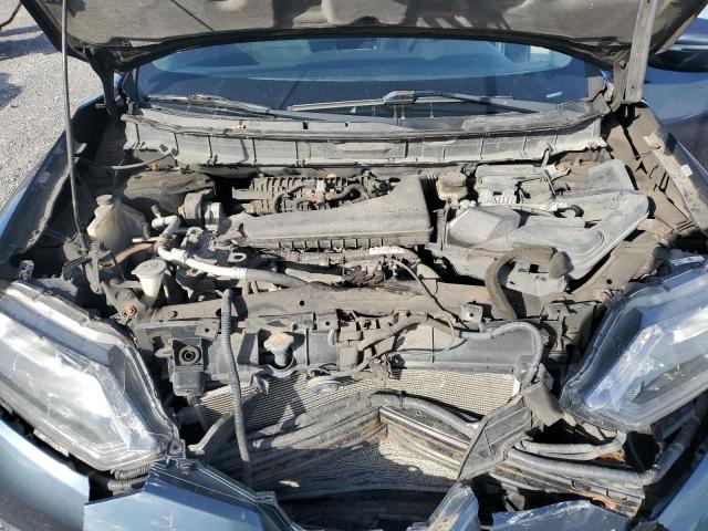 5N1AT2MV6EC781704 - 2014 NISSAN ROGUE S 青色 照片 12