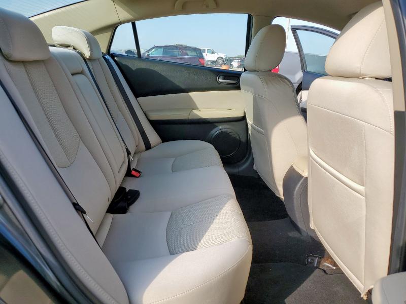 1YVHZ8BH8C5M34811 - 2012 MAZDA 6 I GRAY photo 10