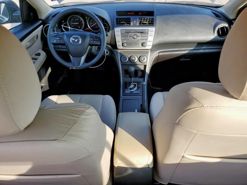 1YVHZ8BH8C5M34811 - 2012 MAZDA 6 I GRAY photo 8