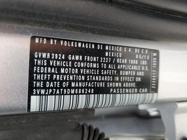 3VWJP7AT9DM686248 - 2013 VOLKSWAGEN BEETLE Gümüş foto 12
