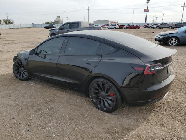 5YJ3E1EC5MF044025 - 2021 TESLA MODEL 3 შავი ფოტო 2