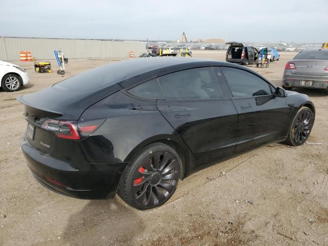 5YJ3E1EC5MF044025 - 2021 TESLA MODEL 3 შავი ფოტო 3