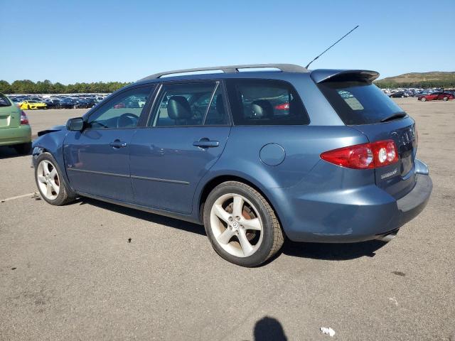 1YVHP82D255M56972 - 2005 MAZDA 6 S BLUE photo 2