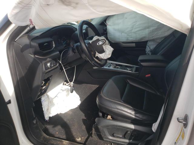 1FMSK8DH8MGA00533 - 2021 FORD EXPLORER XLT Weiß Foto 7
