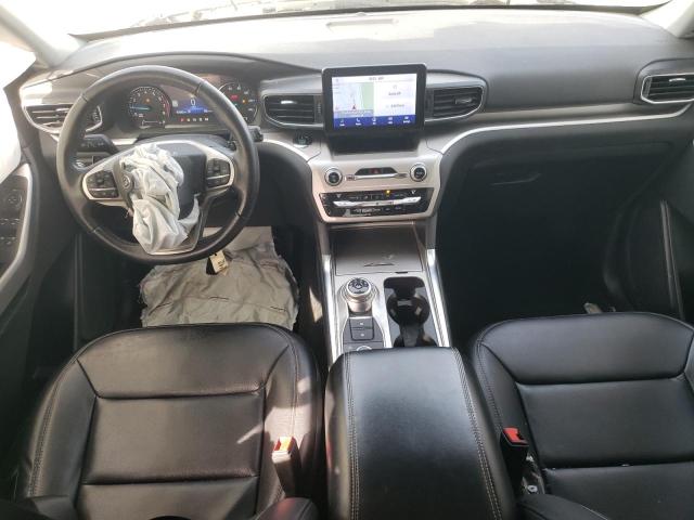 1FMSK8DH8MGA00533 - 2021 FORD EXPLORER XLT Weiß Foto 8