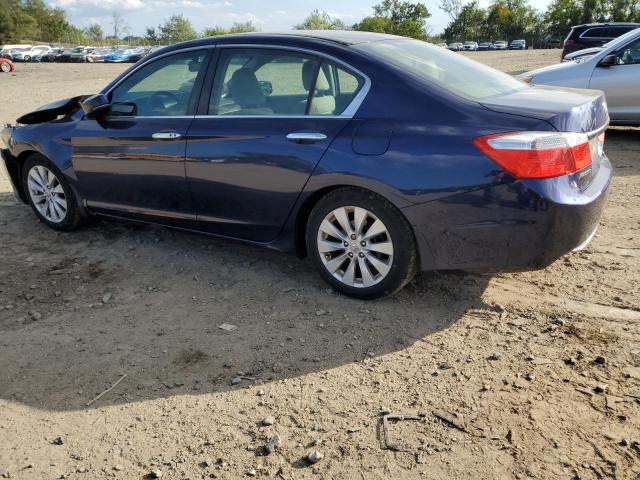 1HGCR2F73EA291129 - 2014 HONDA ACCORD EX BLUE photo 2