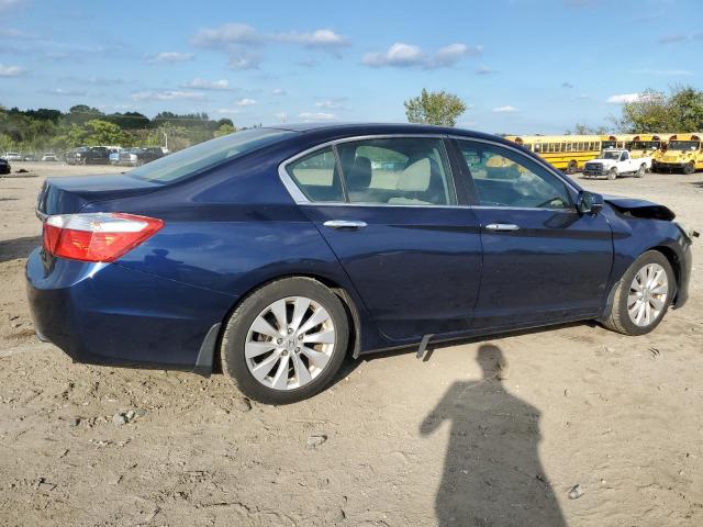 1HGCR2F73EA291129 - 2014 HONDA ACCORD EX BLUE photo 3