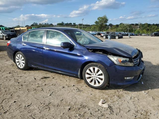 1HGCR2F73EA291129 - 2014 HONDA ACCORD EX BLUE photo 4