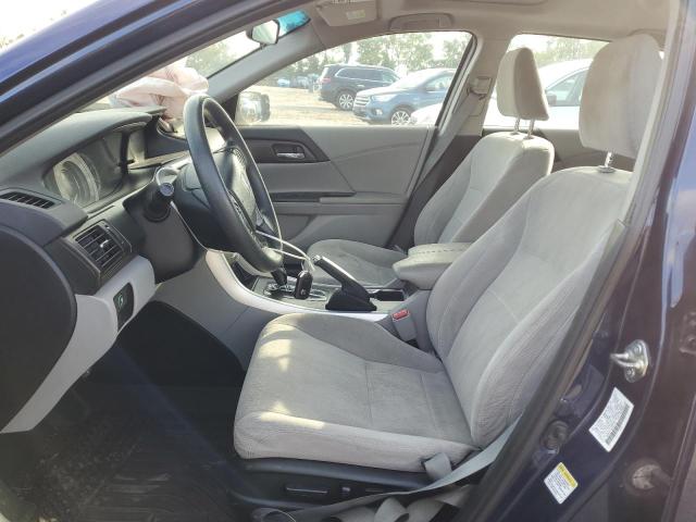 1HGCR2F73EA291129 - 2014 HONDA ACCORD EX BLUE photo 7
