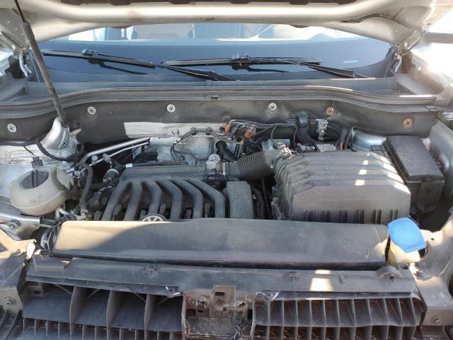 1V2NR2CAXJC513668 - 2018 VOLKSWAGEN ATLAS SEL PREMIUM Արծաթագույն լուսանկար 12