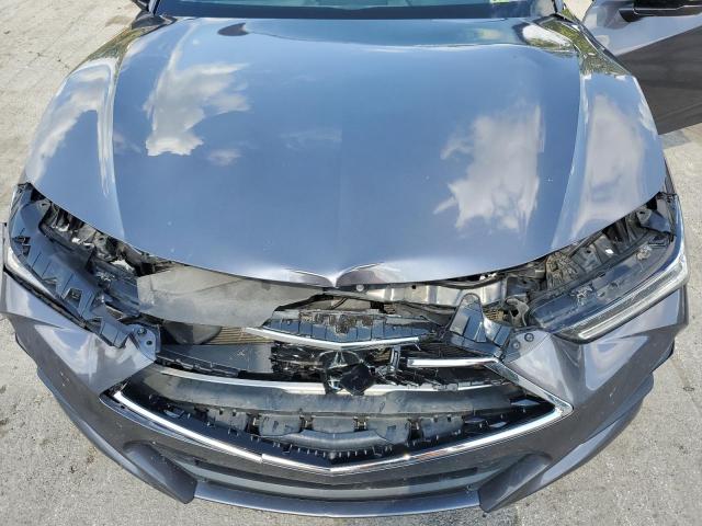 19UUB5F4XNA001842 - 2022 ACURA TLX TECHNOLOGY GRAY photo 11