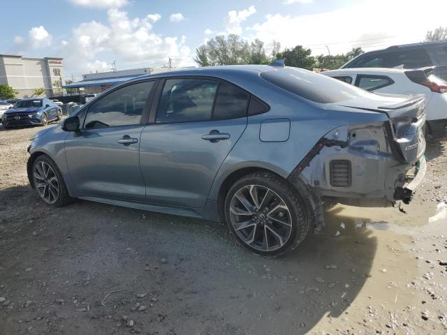5YFS4MCEXNP122230 - 2022 TOYOTA COROLLA SE Szary zdjęcie 2