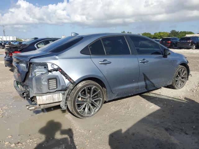 5YFS4MCEXNP122230 - 2022 TOYOTA COROLLA SE Szary zdjęcie 3