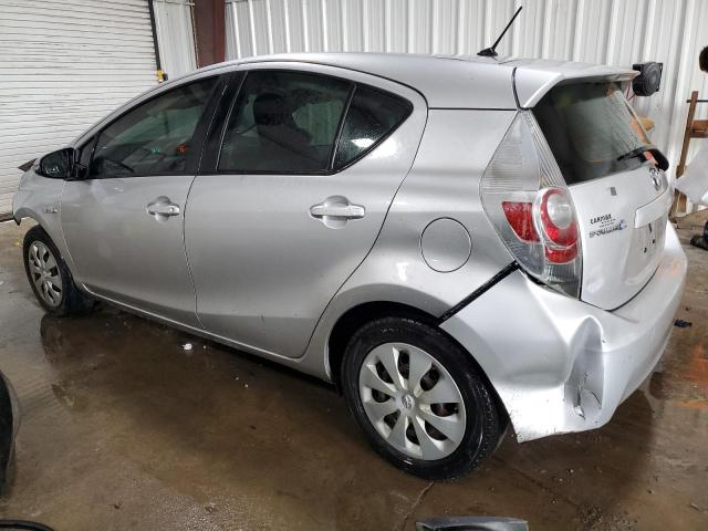JTDKDTB34D1547598 - 2013 TOYOTA PRIUS C SILVER photo 2