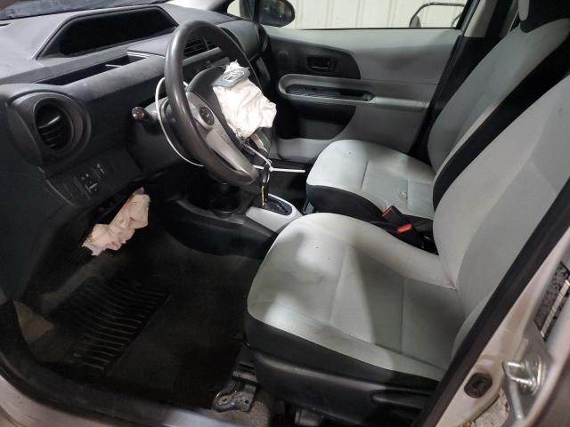 JTDKDTB34D1547598 - 2013 TOYOTA PRIUS C SILVER photo 7