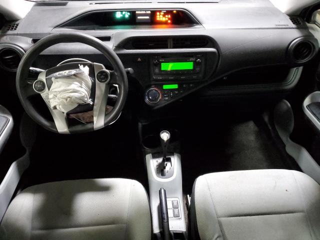 JTDKDTB34D1547598 - 2013 TOYOTA PRIUS C SILVER photo 8