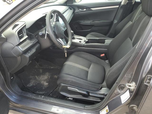 2HGFC2F68KH566223 - 2019 HONDA CIVIC LX Сұр фото 7