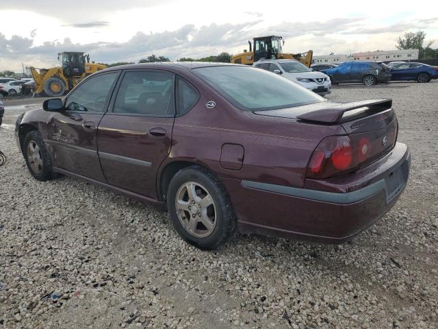 2G1WH52K539134245 - 2003 CHEVROLET IMPALA LS 勃艮第红 照片 2