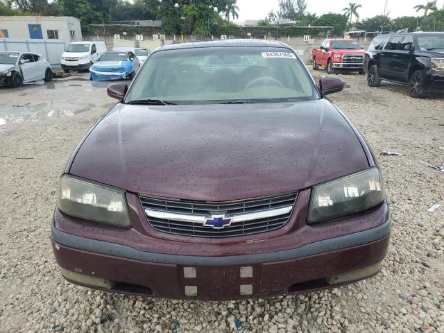 2G1WH52K539134245 - 2003 CHEVROLET IMPALA LS 勃艮第红 照片 5