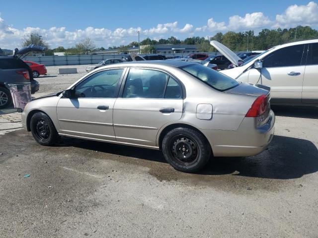 2HGES16591H549963 - 2001 HONDA CIVIC LX GOLD photo 2