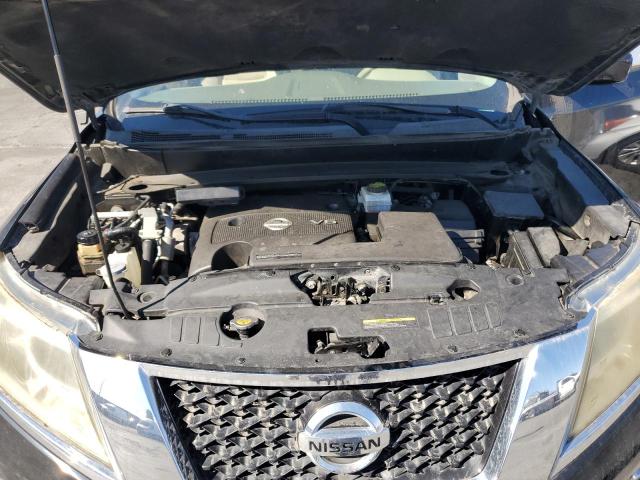 5N1AR2MN5FC600141 - 2015 NISSAN PATHFINDER S BLACK photo 12