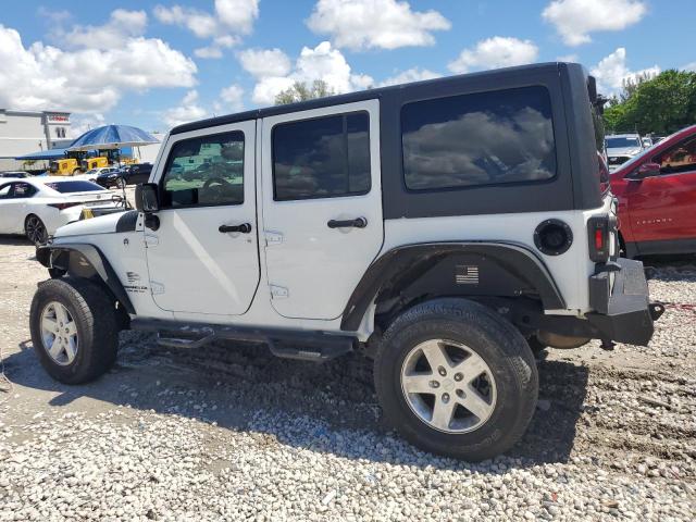 1C4BJWDG6HL690704 - 2017 JEEP WRANGLER U SPORT WHITE photo 2
