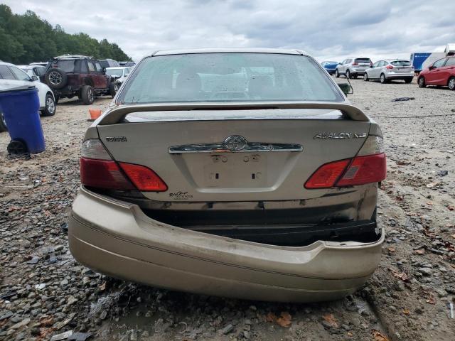 4T1BF28B34U372015 - 2004 TOYOTA AVALON XL GOLD photo 6