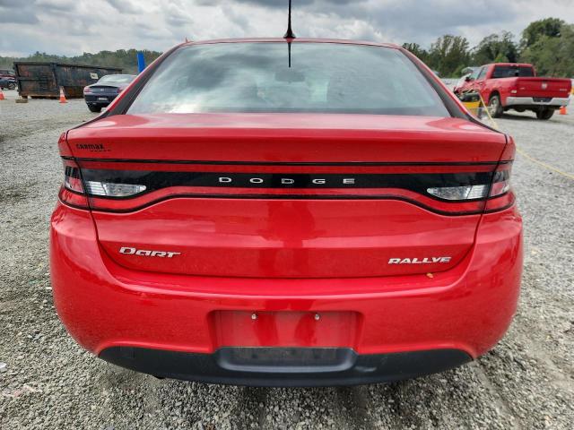 1C3CDFAA7GD656859 - 2016 DODGE DART SE RED photo 6